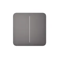 Ajax SoloButton dvoutlačítkový, šedá